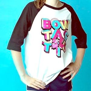JoJo Siwa “BOWTATSIC” baseball tee